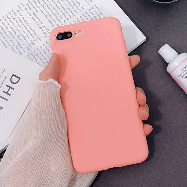 Silicone Couples Cases For iphone XR X XS Max 6 6S 7 8 Plus