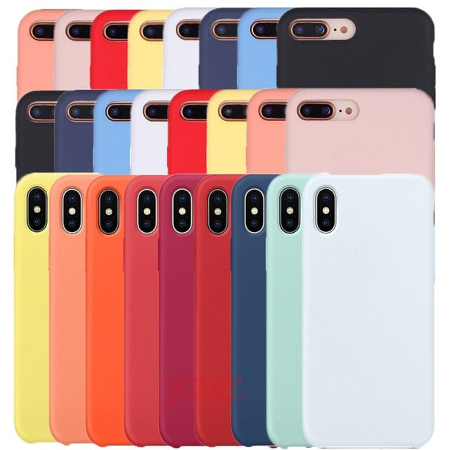 Apple iPhone 7 8 Plus 5 SE 6 6s cover For apple iPhone X Xs MAX XR Case