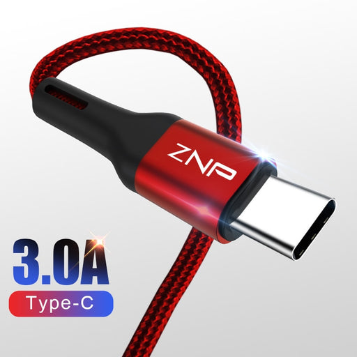 ZNP USB Type C Cable 3.0 Fast Charger