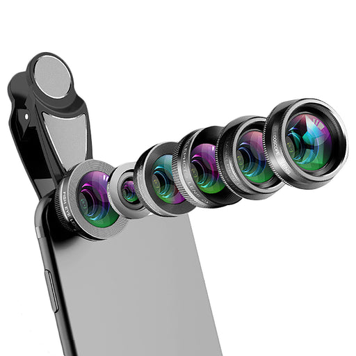 Phone Camera Lens,6 In 1 Cell Phone Lens